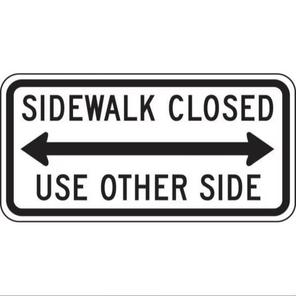 Accuform BICYCLE PEDESTRIAN SIGN FRR713HP FRR713HP - main